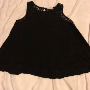 black tank top
